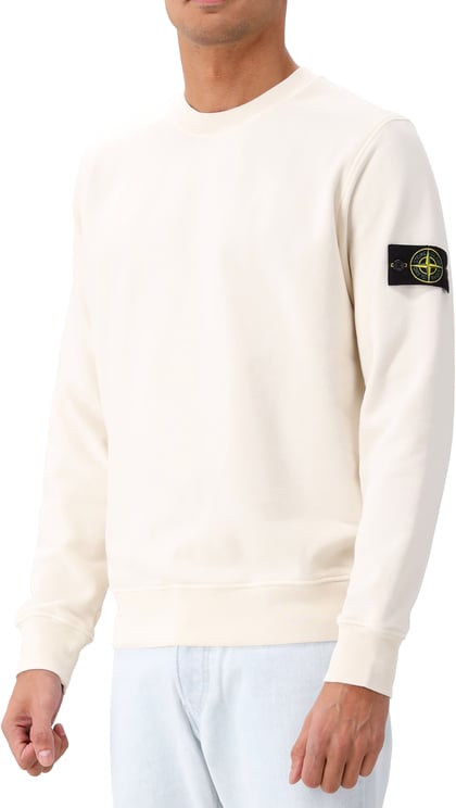 Stone Island Stone Island Sweater Gebroken Wit