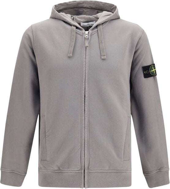 Stone Island Stone Island Gray Cotton Sweatshirt