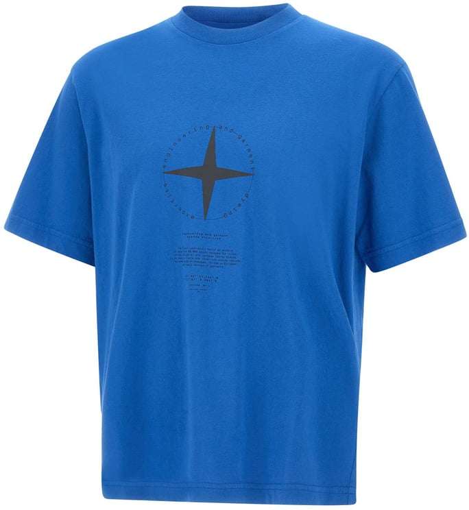 Stone Island T-Shirts And Polos Blue
