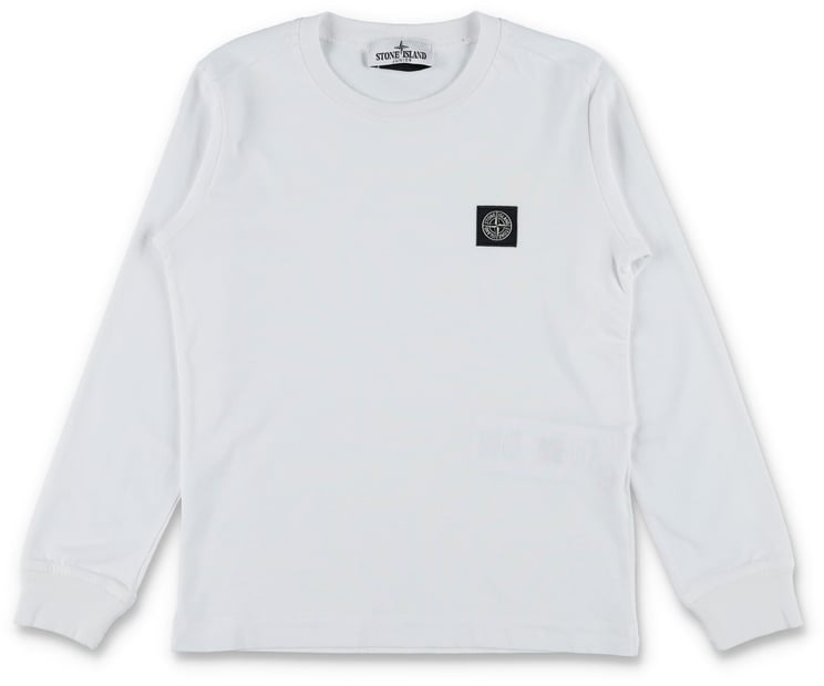 Stone Island Tee L/S Bianco