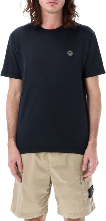 Stone Island Stone Island cotton jersey t-shirt with Compass patch