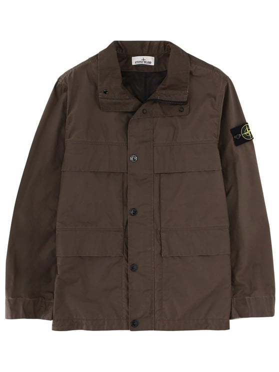 Stone Island Structured Utility Polyester-Blend Jacket