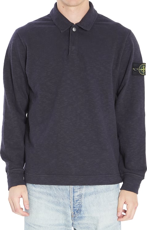 Stone Island Long-sleeve polo shirt