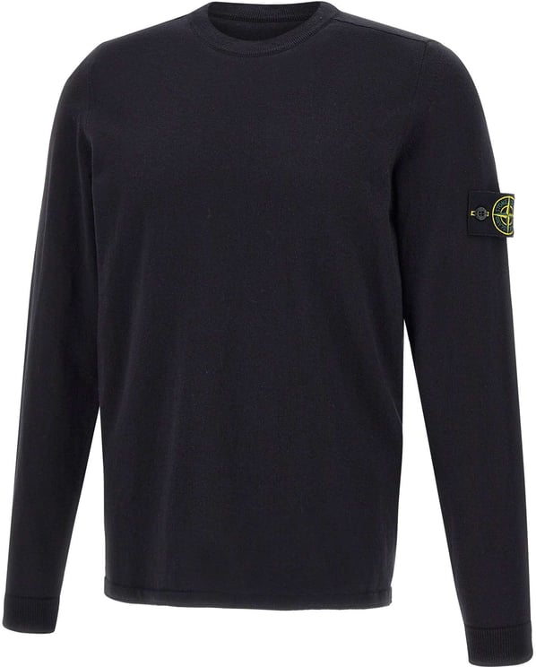 Stone Island Sweaters Black