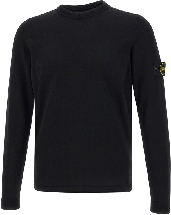 Stone Island Sweaters Black