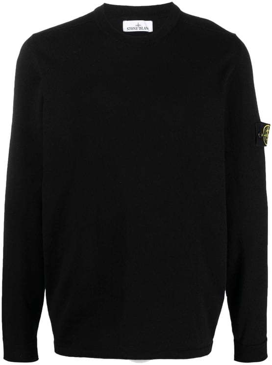 Stone Island Sweaters Black