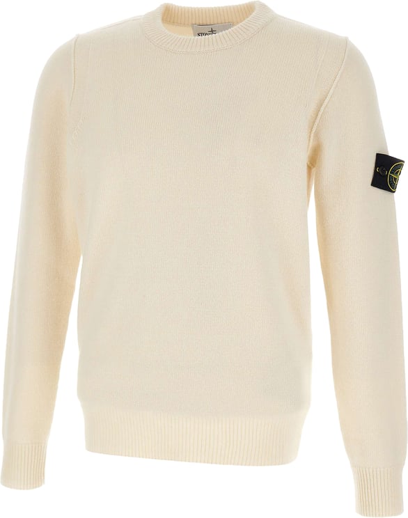 Stone Island Sweaters White
