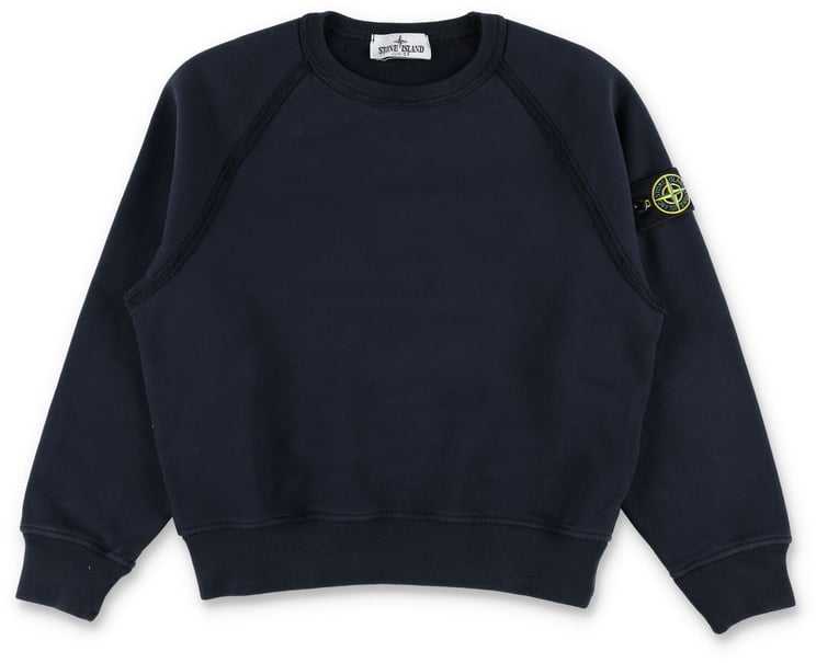 Stone Island Fleece Over Fit Blu