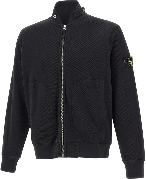 Stone Island Sweaters Black