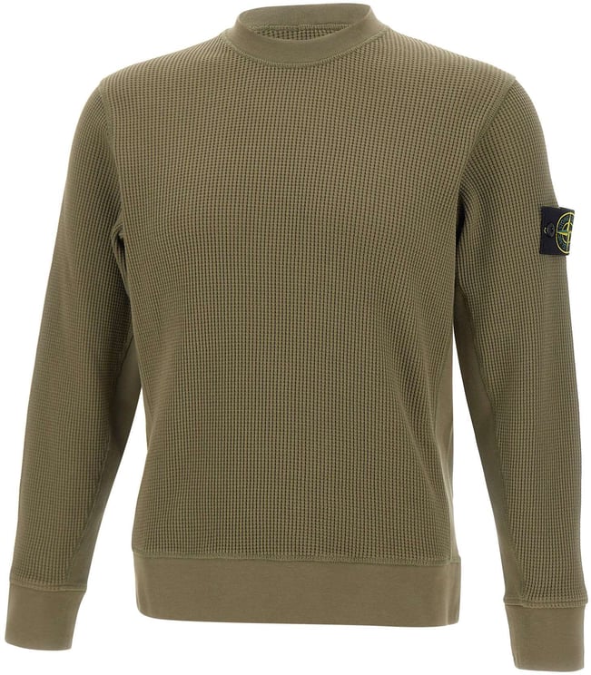 Stone Island Sweaters Green