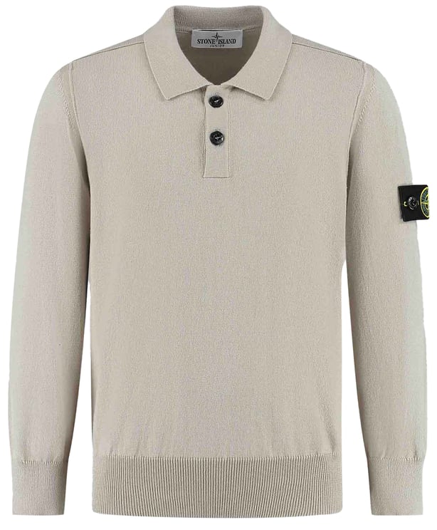 Stone Island Junior Ls Polo
