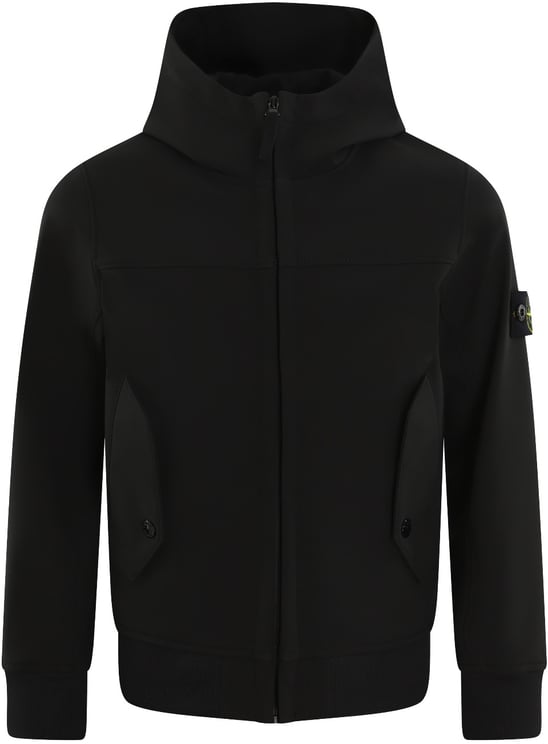 Stone Island Junior Kids Jacket Zwart