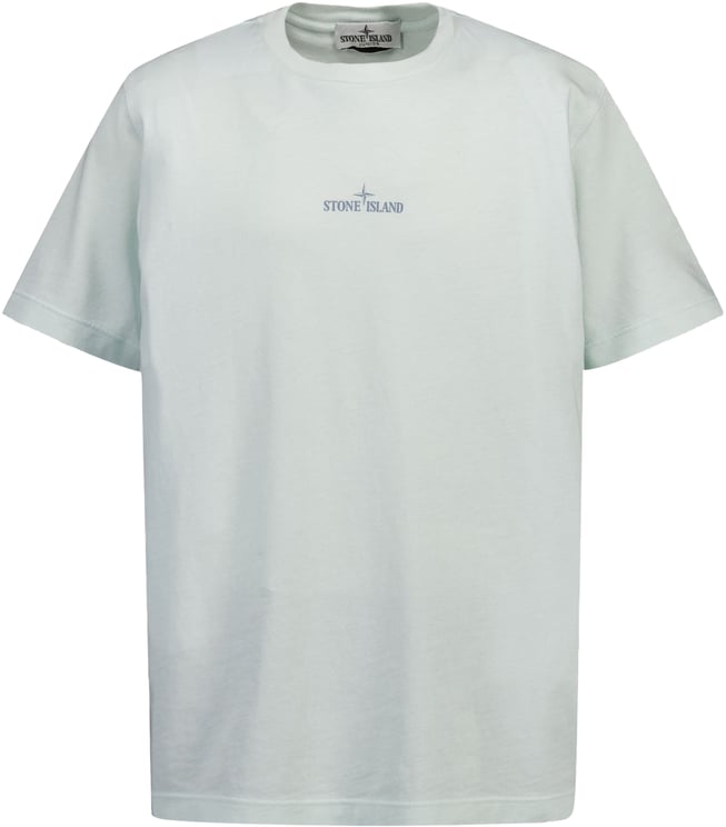 Stone Island Junior Stone Island Kinder Jongens T-Shirt In Blauw