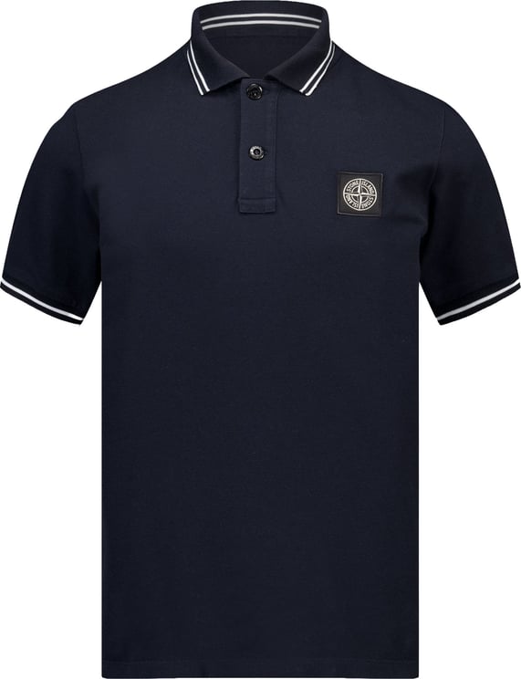 Stone Island Junior Stone Island Kinder Jongens Polo In Navy