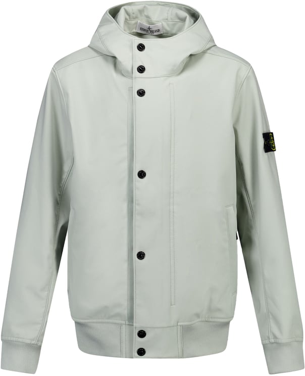 Stone Island Junior Stone Island Kinder Jongens Tussenjas In Grijs