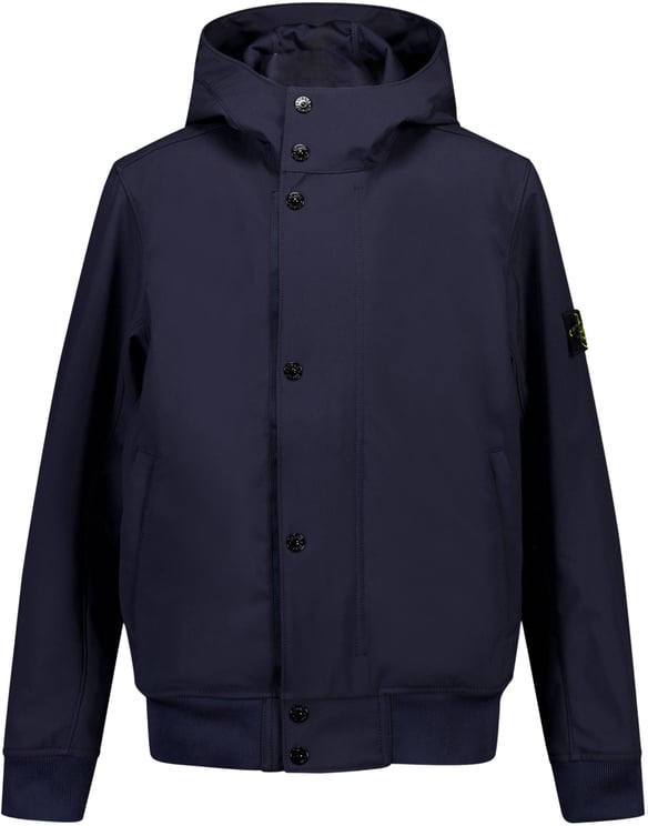 Stone Island Junior Stone Island Kinder Jongens Tussenjas In Navy