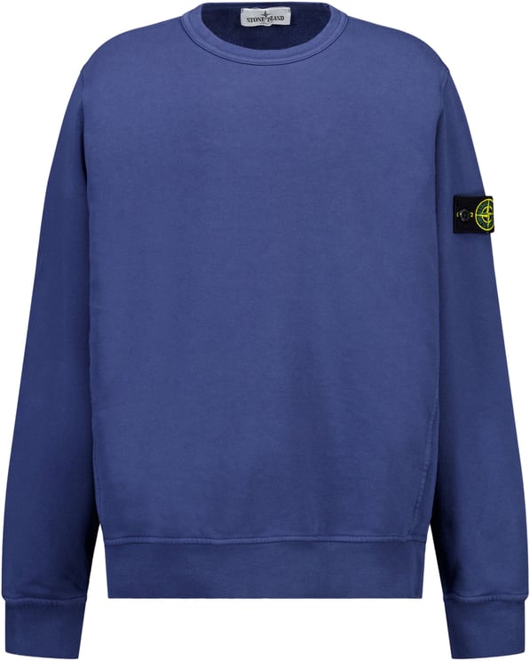 Stone Island Junior Stone Island Kinder Jongens Trui In Blauw