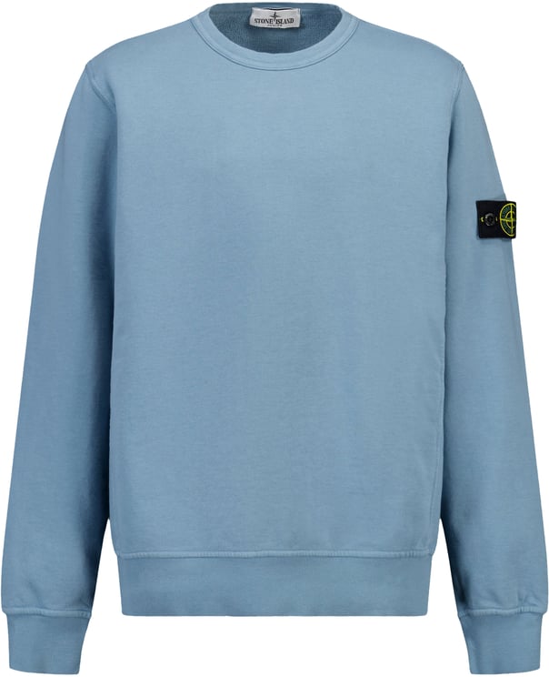 Stone Island Junior Stone Island Kinder Jongens Trui In Licht Blauw
