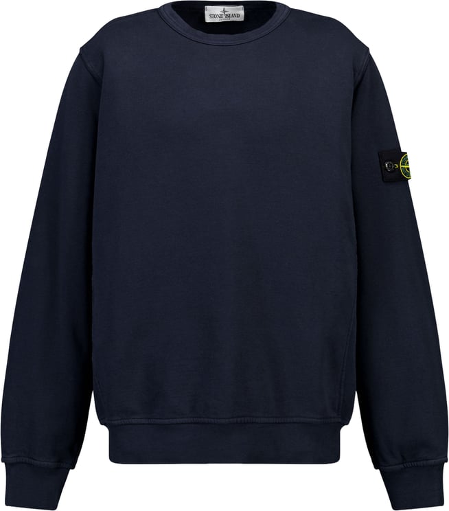 Stone Island Junior Stone Island Kinder Jongens Trui In Navy