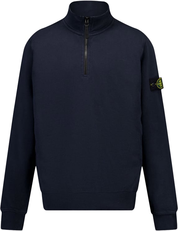 Stone Island Junior Stone Island Kinder Jongens Trui In Navy