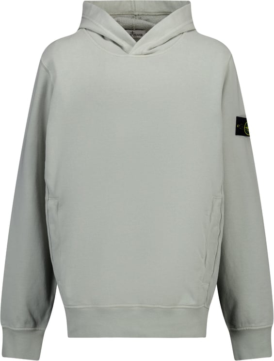 Stone Island Junior Stone Island Kinder Jongens Trui In Licht Grijs