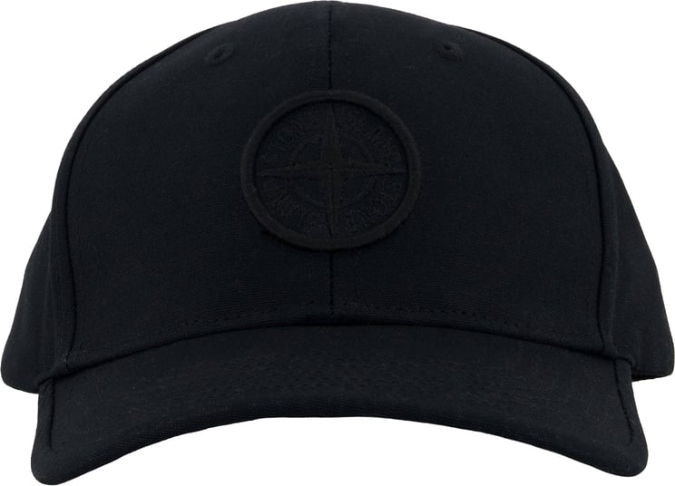 Stone Island Junior Stone Island Kinder Jongens Pet In Zwart