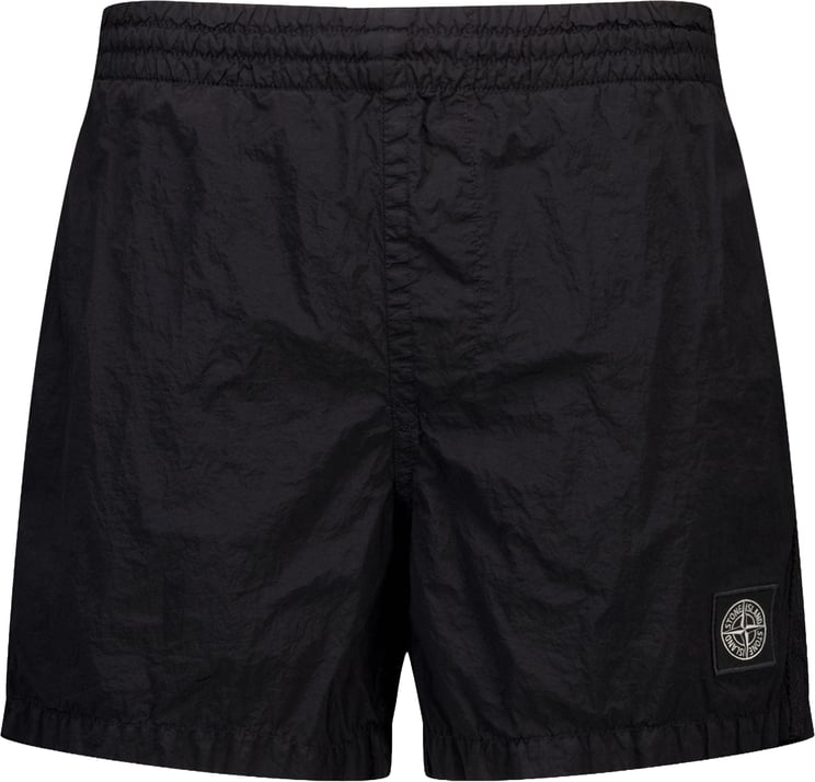 Stone Island Junior Stone Island Kinder Jongens Zwemkleding In Zwart