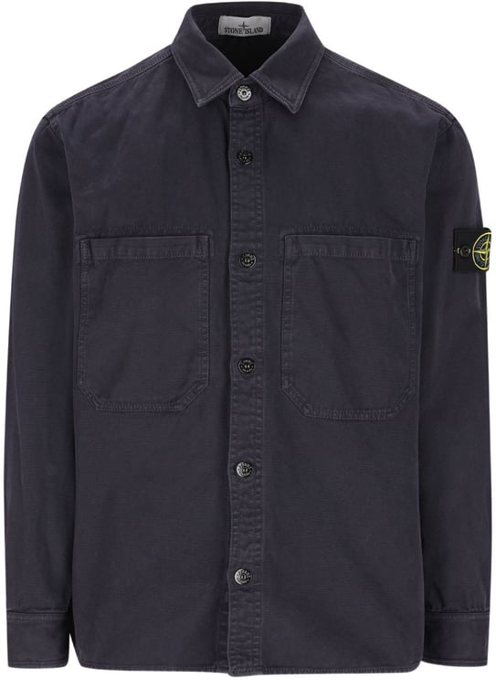 Stone Island Shirts Blue