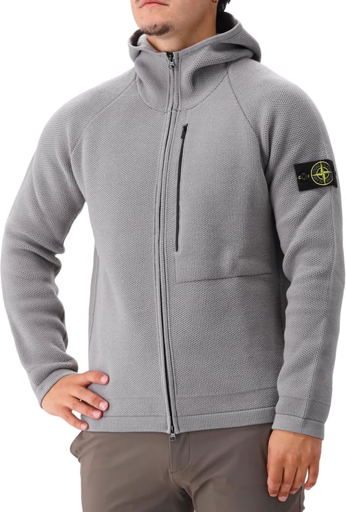 Stone Island Stone Island Gebreide Vest Grijs