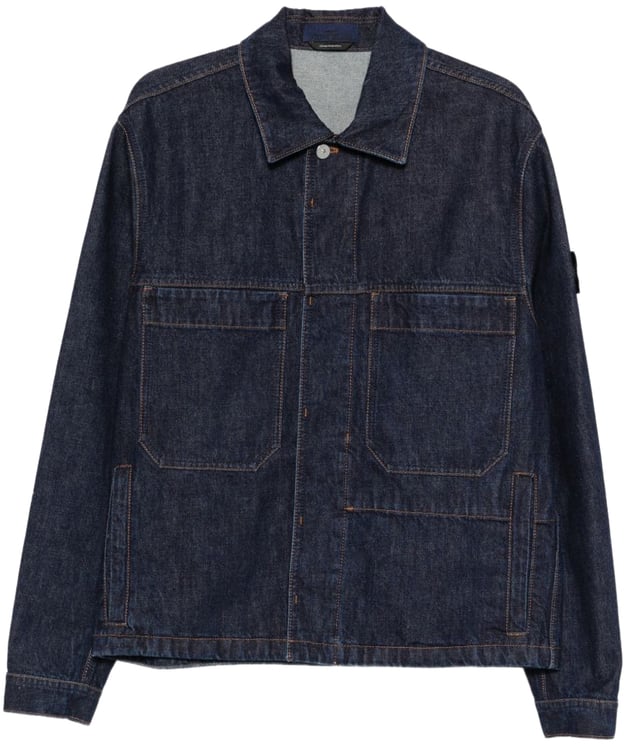 Stone Island Coats Blue