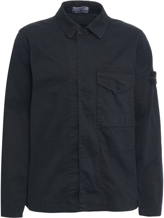 Stone Island Overshirt with logo label