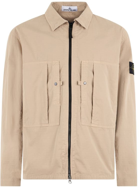 Stone Island Coats Beige