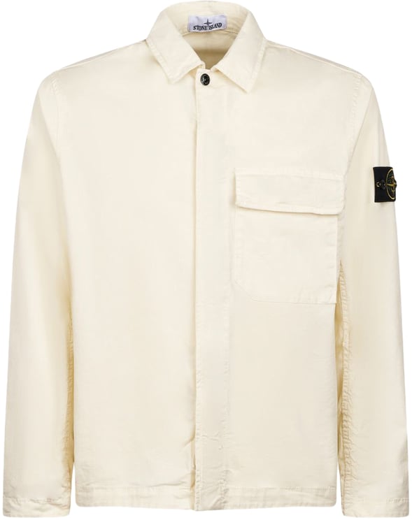 Stone Island Shirts White