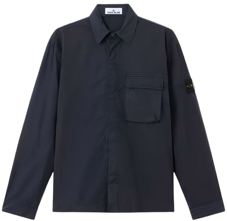 Stone Island Shirts Blue