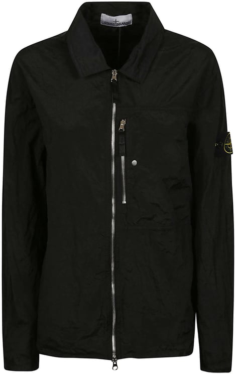 Stone Island Overshirt Jacket Black