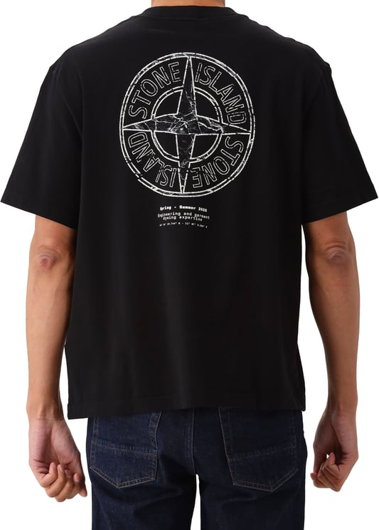 Stone Island Stone Island T-Shirt Zwart