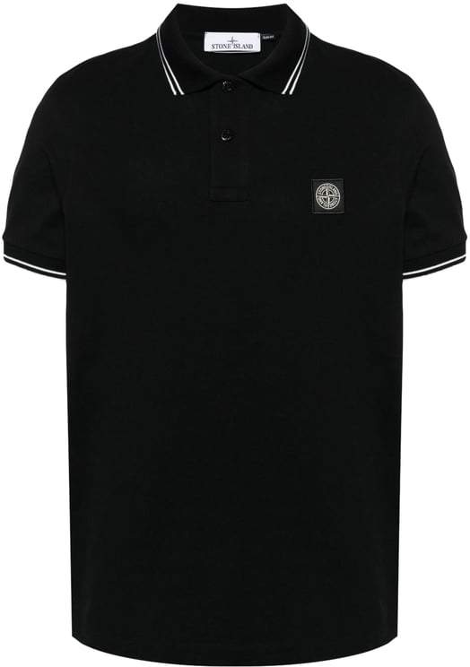 Stone Island T-Shirts And Polos Black