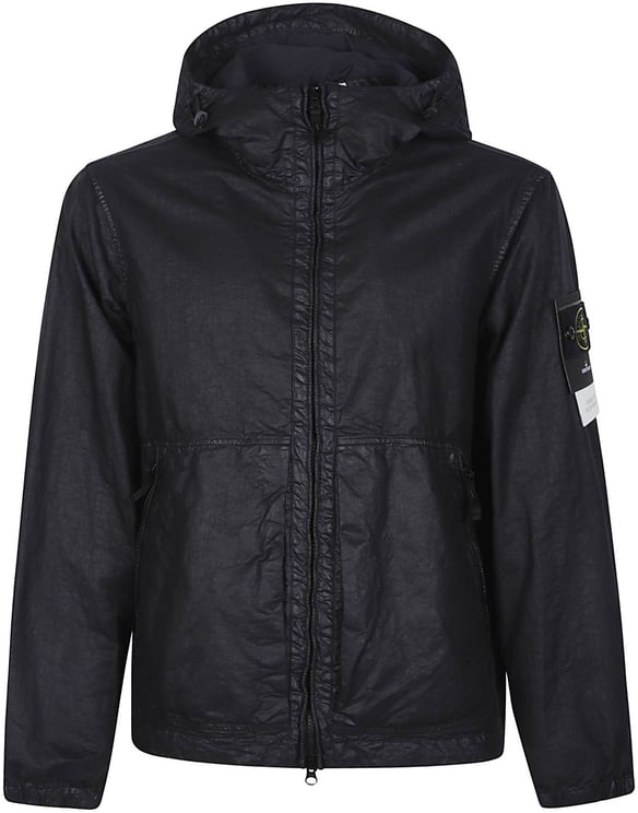 Stone Island Wind Breaker Jacket Black