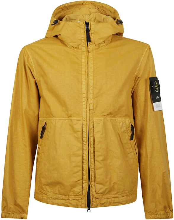 Stone Island Wind Breaker Jacket Yellow