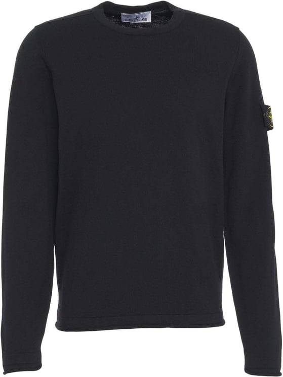 Stone Island Sweater with logo label