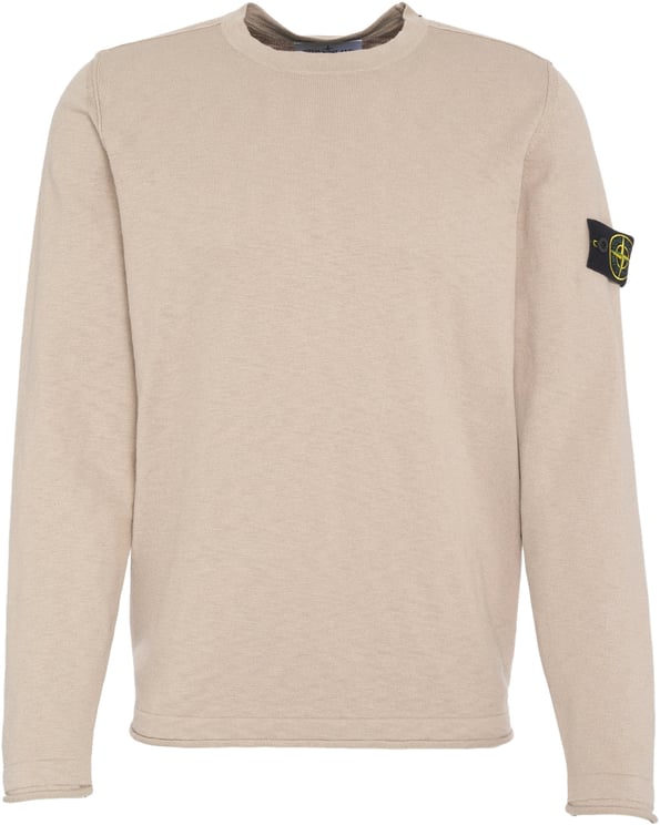 Stone Island Sweater with logo label
