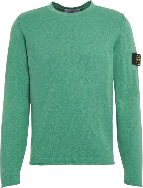 Stone Island Sweater with logo label