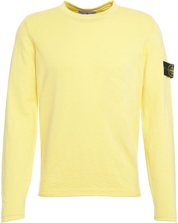 Stone Island Sweater with logo label