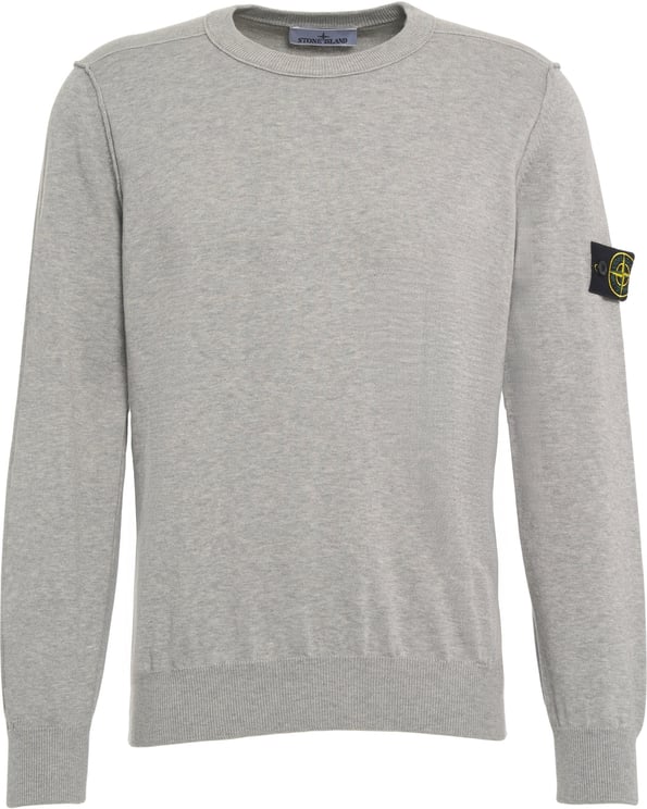 Stone Island Sweater with logo label
