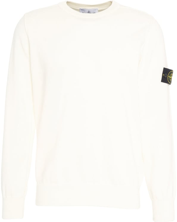 Stone Island Sweater with logo label