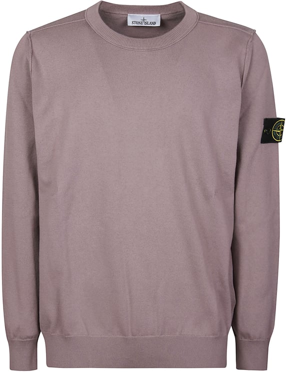 Stone Island Round Neck Sweater Pink
