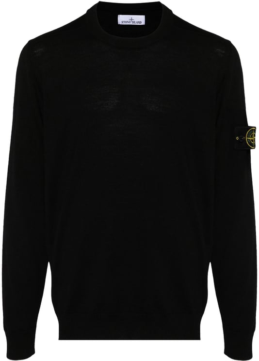 Stone Island Sweaters Black