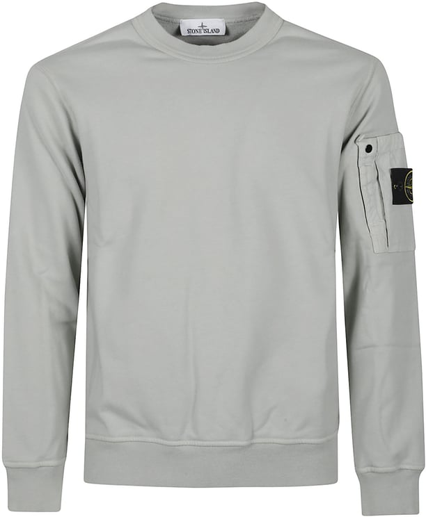 Stone Island Logo Sweatshirt Green