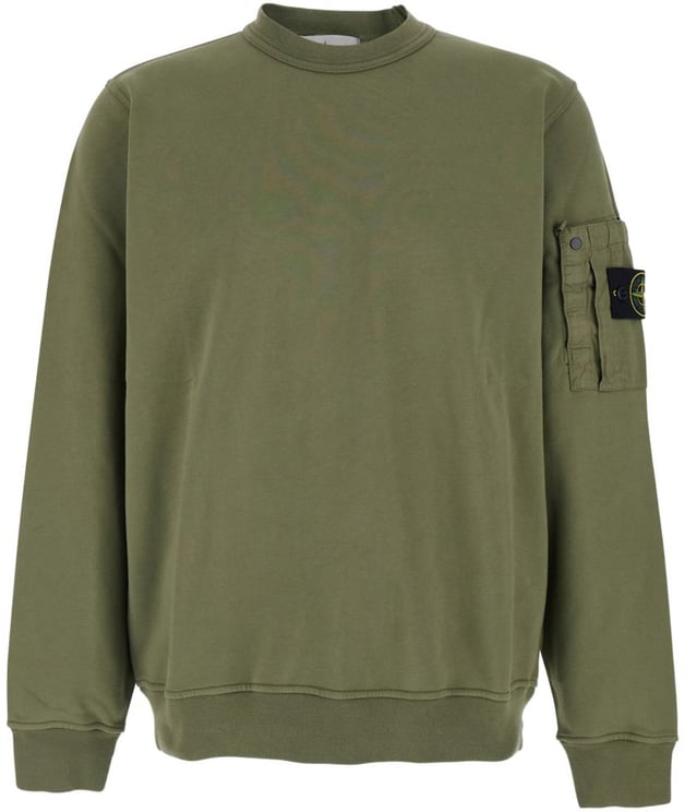 Stone Island Sweaters Green
