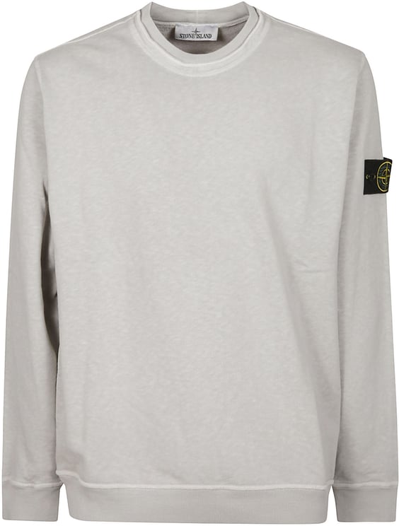 Stone Island Logo Sweatshirt Grey